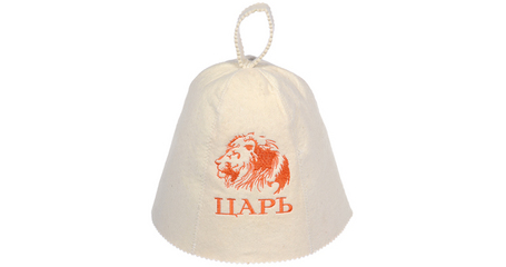 Шапка для бани и сауны 