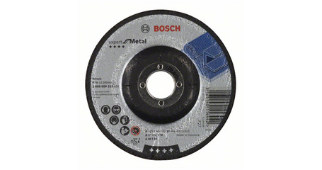 Круг обдирочный 125х6x22.2 мм для металла BOSCH