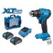 Аккум. дрель-шуруповерт BULL SR 1803 Xcase XLTpro БЕСЩЕТ., 2x2 А*ч, 18 В, 45 Н*м, БЗП 10 мм