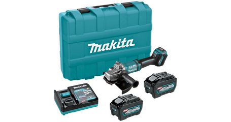 Аккум. углошлифмашина MAKITA XGT GA038GT201 MAKPAC