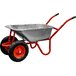 Тачка строительная HDC HD-W402 (120л, 400кг, 2 пневмоколеса 4.00-8)