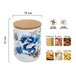 Банка для сыпучих продуктов керамическая 750 мл, серия BLUE DRAGON, PERFECTO LINEA