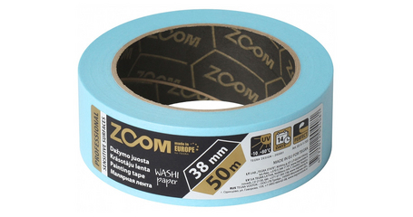 Лента малярная профессиональная 38ммх50м SENSITIVE SURFACES ZOOM