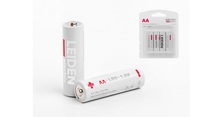 Батарейка AA LR6 1,5V alkaline 4шт. LEIDEN ELECTRIC