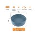 Форма для выпечки, силиконовая, круглая, 20 х 6 см, BLUESTONE, PERFECTO LINEA