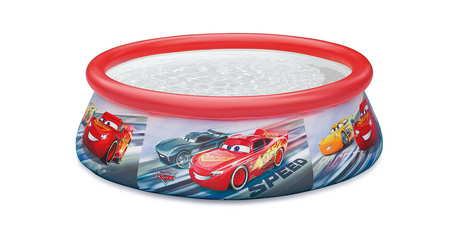 Надувной бассейн Easy Set Тачки, 183х51 см, INTEX
