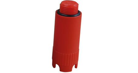 Заглушка монтажная 1/2 красная, FV Plast