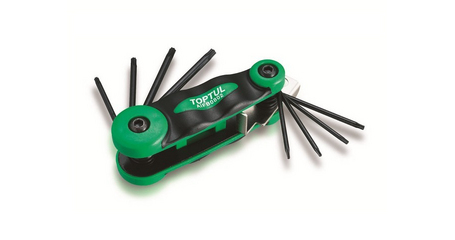 Набор ключей Torx T6-T25 8шт TOPTUL