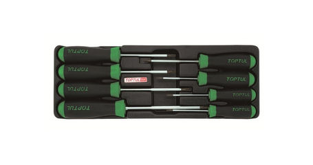 Набор-сет отверток TORX 8шт. 136х364мм TOPTUL