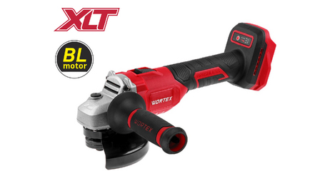 Аккум. углошлифмашина WORTEX LX CAG 1812-1 E в кор. ALL1 XLT SOLO БЕСЩЕТ., 18 В, 125 мм, 8000 об/мин