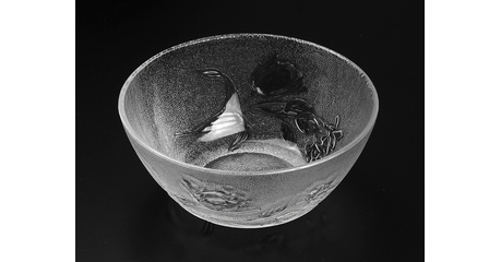 Салатник стеклянный, круглый, 150 мм, FLORA (Флора), PERFECTO LINEA