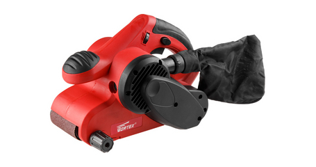 Ленточная шлифмашина WORTEX SB 7590 AE в кор. 950 Вт, лента 76х533 мм