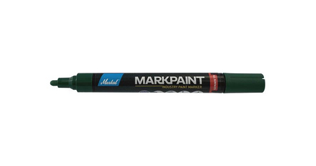 Маркер промышл. перманентный на основе жидк. краски MARKAL MARKPAINT ЗЕЛЕНЫЙ