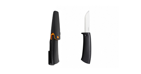 Нож с точилкой FISKARS