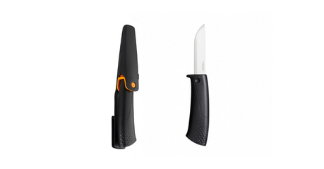 Нож с точилкой FISKARS