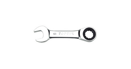 Ключ комбинированный  8мм с трещоткой  MINI TOPTUL