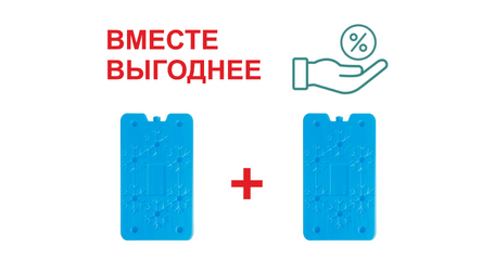 Аккумулятор холода (хладоэлемент), 2 шт,  400 г. х2, ARIZONE
