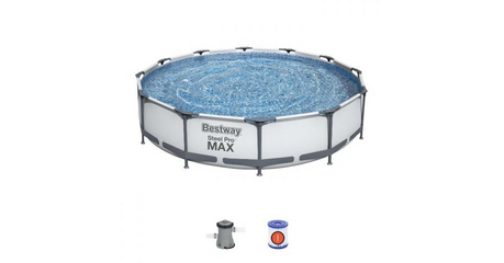 Каркасный бассейн Steel Pro MAX, 366 х 76 см, комплект, BESTWAY
