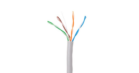 Кабель витая пара U/UTP Cat5E 4х2х24AWG (0.52мм) 305м, медь, внутр. (ПВХ) Юпитер
