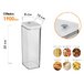 Банка для сыпучих продуктов, 1900 мл, серия Handy, PERFECTO LINEA