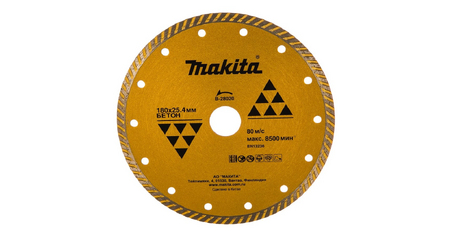 Алмазный круг 180х25.4 мм по бетону Turbo Standard MAKITA