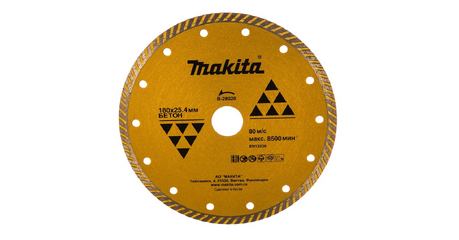 Алмазный круг 180х25.4 мм по бетону Turbo Standard MAKITA