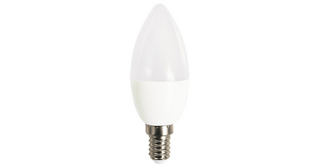 Лампа светодиодная C37 СВЕЧА 8Вт PLED-LX 220-240В Е14 3000К JAZZWAY