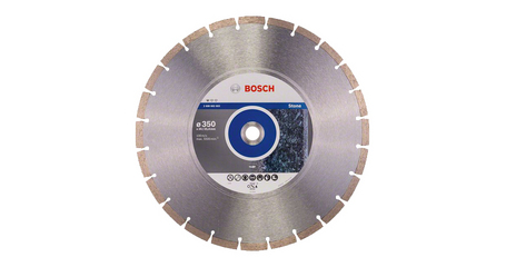 Алмазный круг 350х20/25.4 мм по камню сегмент. STANDARD FOR STONE BOSCH