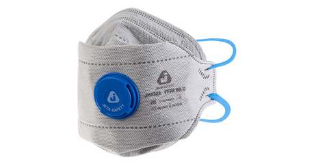 Респиратор JETASAFETY JM9326 складн. с клап. FFP2 (до 12 ПДК)