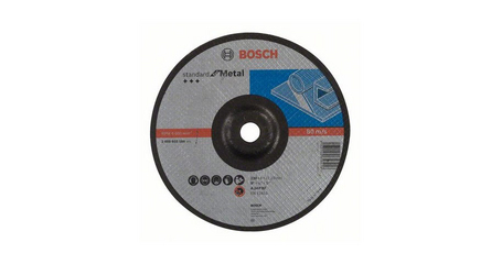Круг обдирочный 230х6x22.2 мм для металла Standart BOSCH