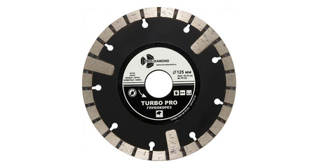 Алмазный круг 125х22,23мм по ж/бетону Turbo PRO TRIO-DIAMOND