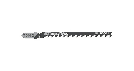 Пилка лобз. по дереву T244D (1 шт.) BOSCH