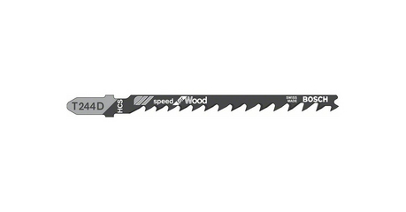 Пилка лобз. по дереву T244D (1 шт.) BOSCH