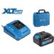 Набор аккумулятор 4 А*ч и зарядное устройство 1х4 А BULL XLTpro в чем. SET