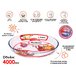 Форма из жаропрочного стекла, 4.0 л, овальная, 393х276х65 мм, PERFECTO LINEA