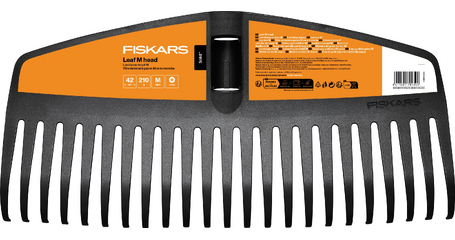 Грабли для листьев M без черенка Solid FISKARS