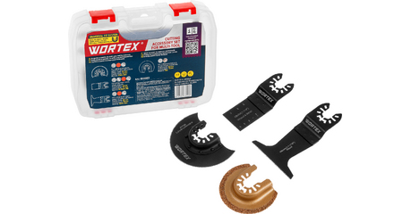 Набор аксессуаров для реноватора WORTEX 4 предмета в боксе (для резки)