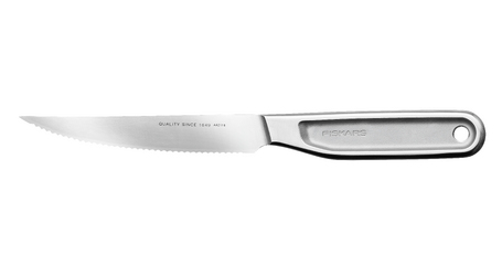 Нож для томатов 12 см цельнометаллический All Steel Fiskars