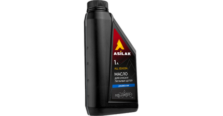 Масло для смазки пильных цепей ASILAK 1 л
