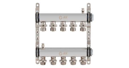 Коллекторная группа AVE134, 5 вых. AV Engineering