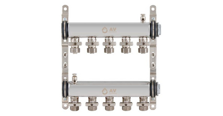 Коллекторная группа AVE134, 5 вых. AV Engineering