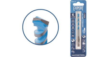 Сверло универсальное  6x100 мм MultiFunctional EXPERT STARTUL