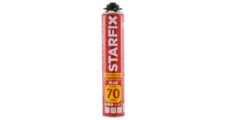Пена монтажная профессиональная всесезонная STARFIX Foam Pro Plus 70 (890мл)