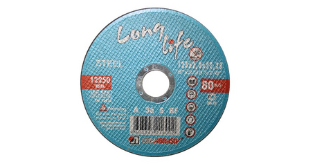 Круг отрезной 150х2.5x22.2 мм для металла Long Life LUGAABRASIV
