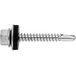 Саморез кровельный 6.3х130 мм цинк, шайба с прокл., PT3 (30 шт в карт. уп.) STARFIX
