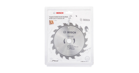 Диск пильный 160х20 мм 18 зуб. по дереву ECO WOOD BOSCH