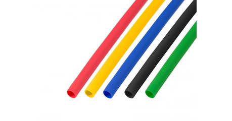 Набор термоусаживаемых трубок 4,0 / 2,0 мм, пять цветов (50 шт. по 1 м) Юпитер