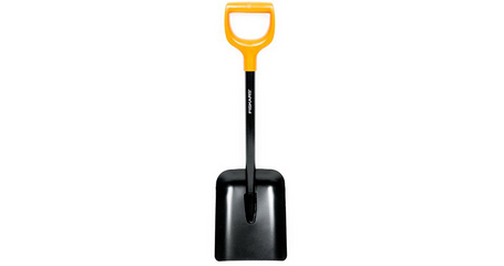 Лопата совковая укороченная FISKARS Solid