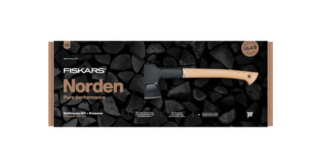 Топор-колун Norden N12 FISKARS+точилка (комплект)