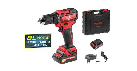 Аккум. дрель-шуруповерт WORTEX BD 1215-1 DLi в чем.